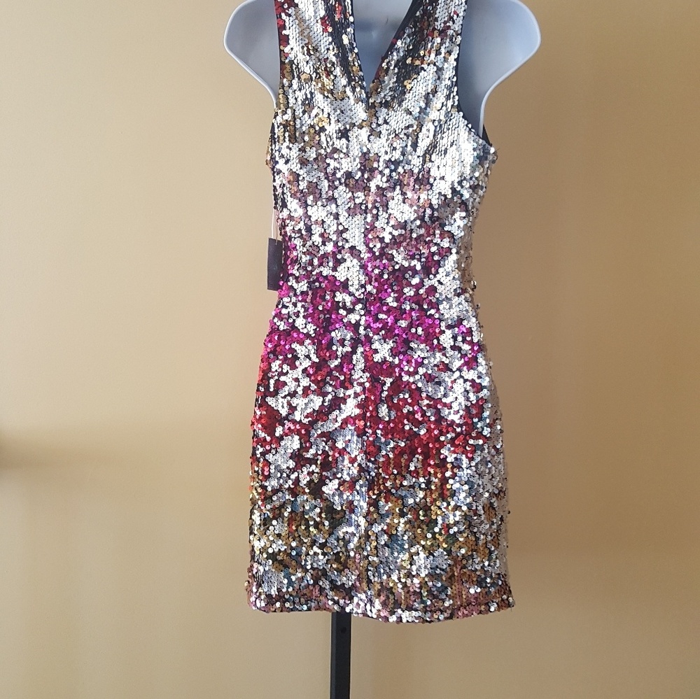 NWT sequined party dress - rare!